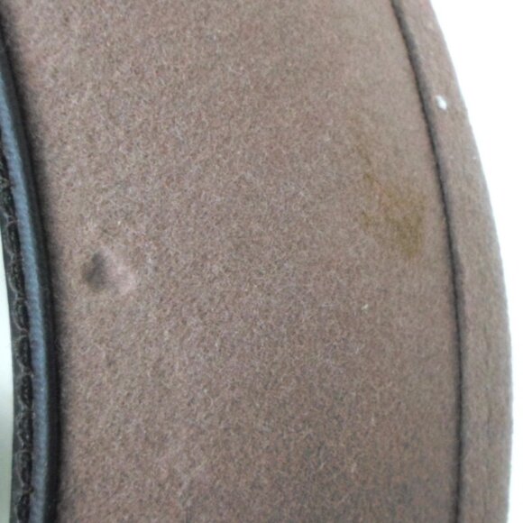 Vintage Bee Fedora Hat Tan Dyna Felt Wool Blend Mens 6 7/8 - Picture 11 of 12